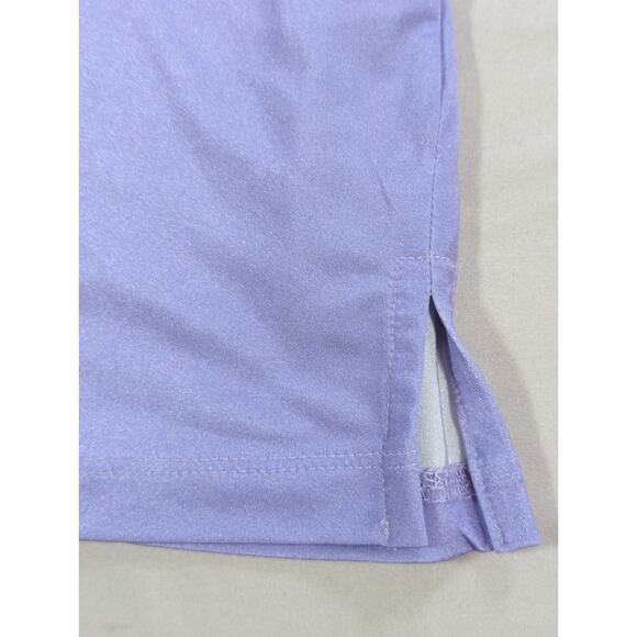 Jamie Sadock Golf Polo Shirt Womens XL Blue Purple Sleeveless Zip Up Ombre Top - Picture 3 of 11